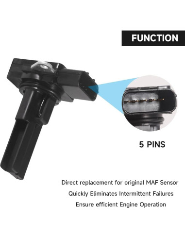 Sensor de Flujo de Aire Masivo YOLLKY 37980-RTA-003 para Honda