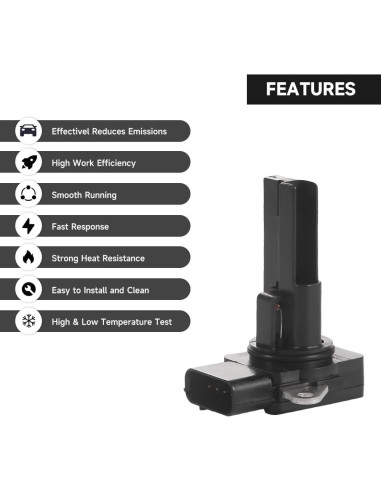 Sensor de Flujo de Aire Masivo YOLLKY 37980-RTA-003 para Honda