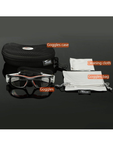 Gafas de seguridad deportivas PELLOR para niños 8-14 años