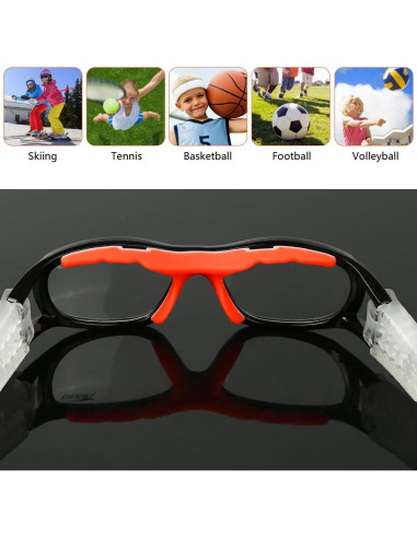 Gafas de seguridad deportivas PELLOR para niños 8-14 años