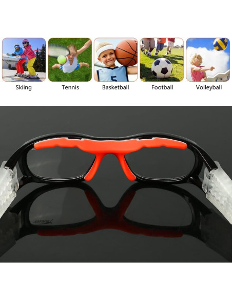 Gafas de seguridad deportivas PELLOR para niños 8-14 años