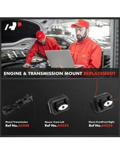 Kit de Montaje Motor y Transmisión A-Premium para Dodge Ram 1500 2006-2007 2