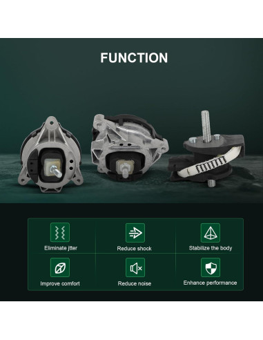 Soporte de Motor SCITOO para BMW X3 2013-2017 y X4 2015-2018