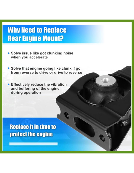 Soporte de Motor HOPESPANNER para Toyota Corolla 1.8L 2009-2013