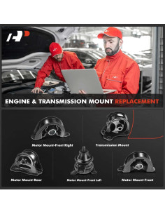 Juego de Soportes de Motor A-Premium para Honda CR-V 1997-2001 L4 2.0L 2