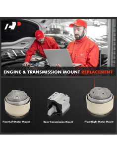 Juego de 3 Soportes de Motor A-Premium para Mercedes-Benz 2