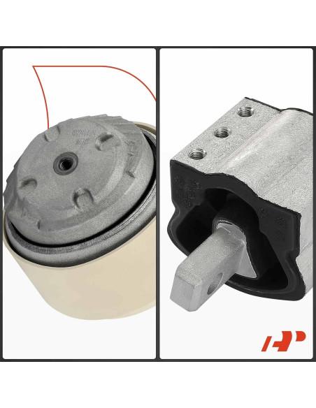 Juego de 3 Soportes de Motor A-Premium para Mercedes-Benz