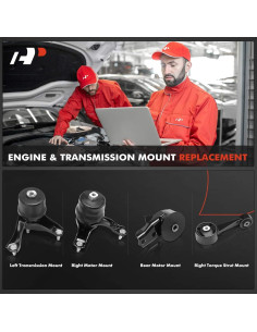 Soporte de Motor y Transmisión A-Premium para Toyota Highlander 2008-2013 V6 3.5L 2