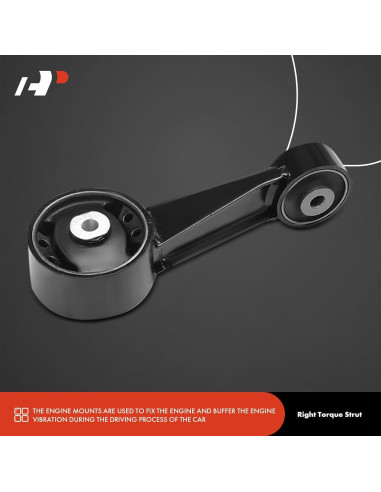 Soporte de Motor y Transmisión A-Premium para Toyota Highlander 2008-2013 V6 3.5L