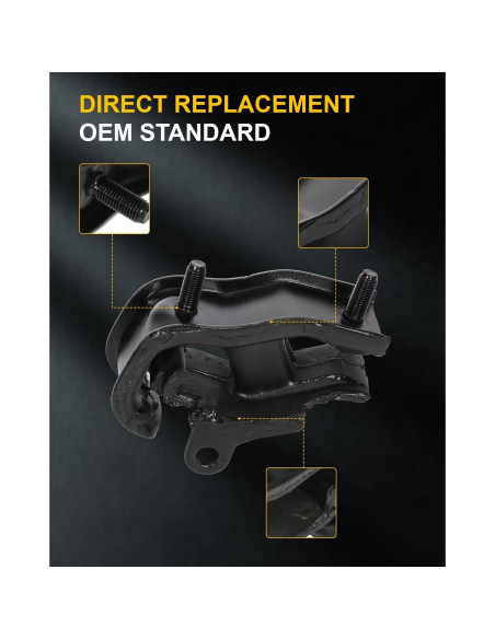 Conjunto de Soportes de Motor y Transmisión OCPTY 5PCS para Acura Honda 3.5L