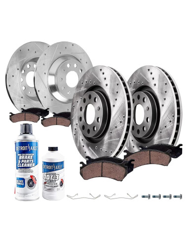 Kit de frenos Detroit Axle para Audi Q3 2016-2018 - Discos y pastillas