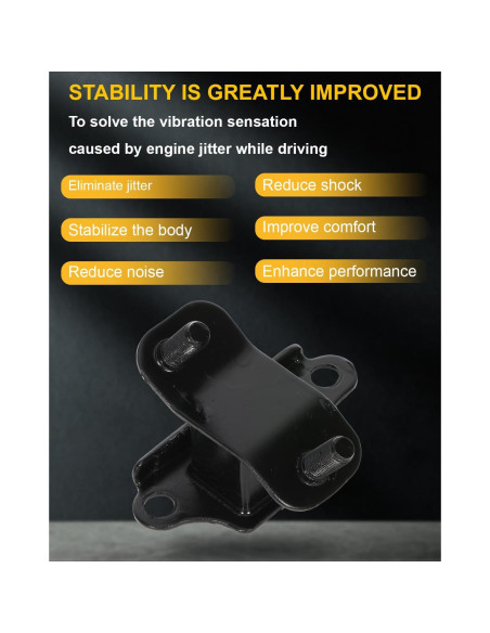 Conjunto de Soportes de Motor y Transmisión OCPTY 5PCS para Acura Honda 3.5L