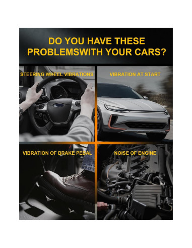 Conjunto de Soportes de Motor y Transmisión OCPTY 5PCS para Acura Honda 3.5L