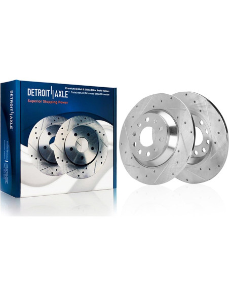 Kit de frenos Detroit Axle para Audi Q3 2016-2018 - Discos y pastillas