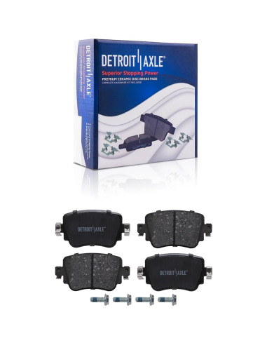 Kit de frenos Detroit Axle para Audi Q3 2016-2018 - Discos y pastillas