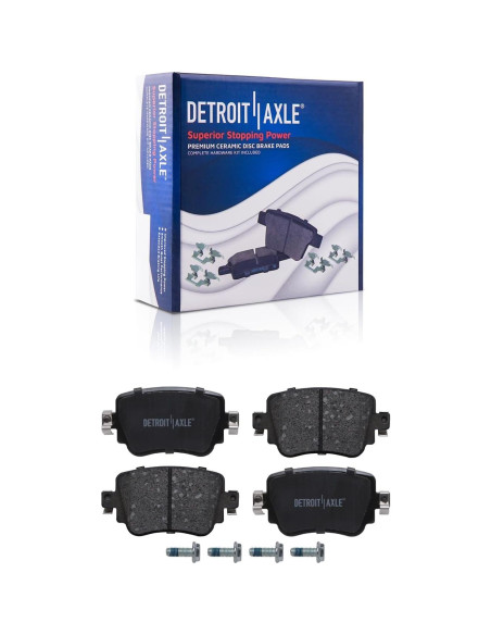 Kit de frenos Detroit Axle para Audi Q3 2016-2018 - Discos y pastillas