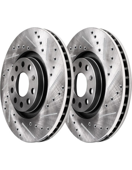 Kit de frenos Detroit Axle para Audi Q3 2016-2018 - Discos y pastillas