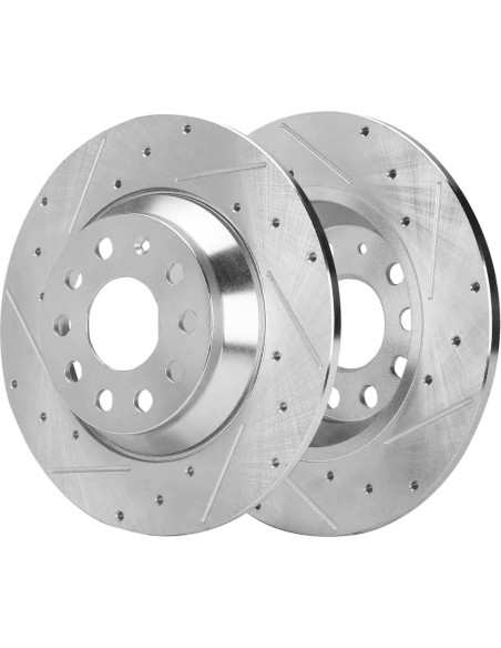 Kit de frenos Detroit Axle para Audi Q3 2016-2018 - Discos y pastillas