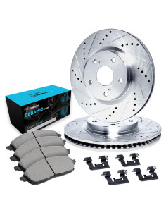 Kit de Frenos Delanteros R1 Concepts Cerámicos para Acura y Honda