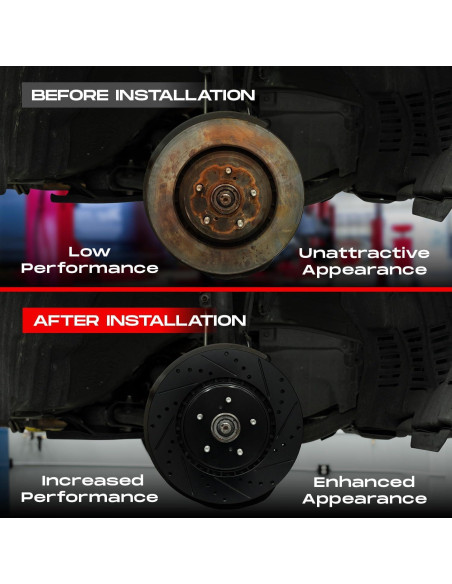 Kit de Frenos Delanteros R1 Concepts para Audi y Volkswagen