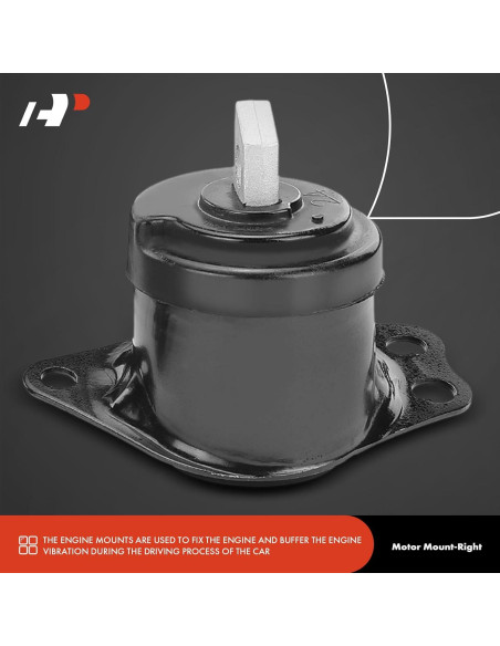 Juego de 4 Montajes de Motor A-Premium para Honda Accord 2013-2017 y Acura TLX 2015-2020 2.4L