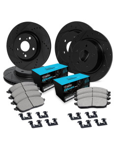 Kit de Frenos Delantero y Trasero R1 Concepts Honda Civic 2016-2021