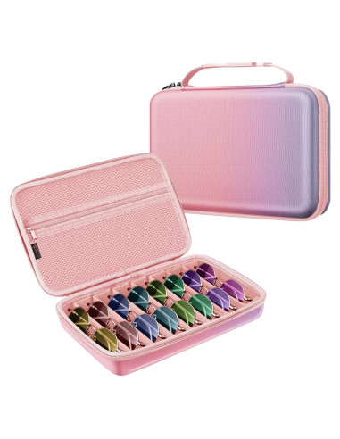 Funda de viaje para gafas Fintie 8 compartimentos EVA Ombre