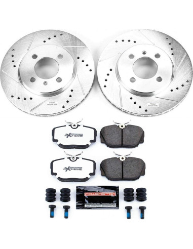 Kit de Frenos Power Stop Z26 con Discos Perforados y Pastillas