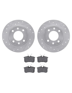 Kit de frenos Dynamic Friction para Peugeot 405 1989-1991