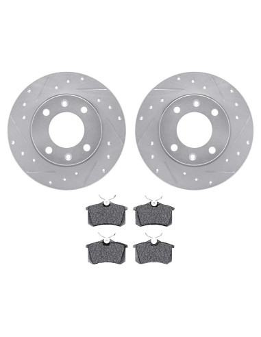 Kit de frenos Dynamic Friction para Peugeot 405 1989-1991