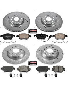 Kit de Frenos Power Stop K7537 Z23 para Audi Q3 2016-2018 2