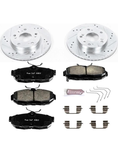 Kit de Freno Power Stop K6319 Delante Z23 para Honda Civic 2012-2015