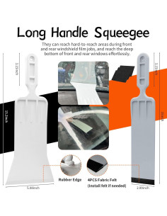 Kit de herramientas para tintado de ventanas Arayker 30 piezas 2