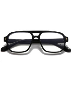 Gafas bloqueadoras de luz azul JOVAKIT unisex, marco aviador 2