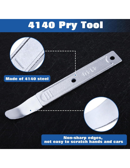 Herramienta de Palanca LEONTOOL 4140 para Extracción de Molduras