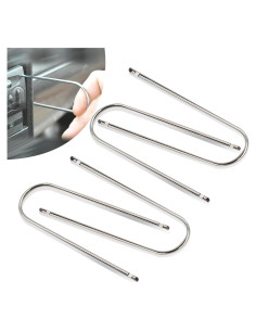 Kit de Herramientas para Retirar Radio de Coche Lecctso 4 Piezas