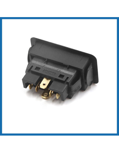 Interruptor de Ventana Eléctrica ABSOPRO 6 Pines Negro - Juego de 2