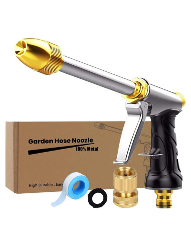 Boquilla de Manguera de Jardín DGESRUNDA 100% Metal 19 mm