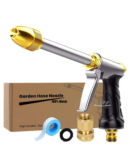 Boquilla de Manguera de Jardín DGESRUNDA 100% Metal 19 mm