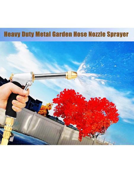 Boquilla de Manguera de Jardín DGESRUNDA 100% Metal 19 mm