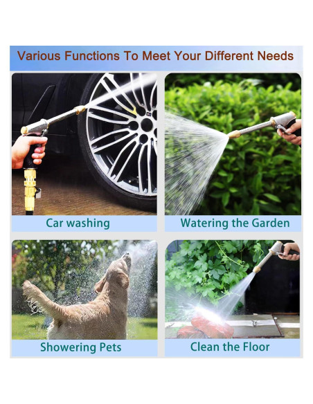 Boquilla de Manguera de Jardín DGESRUNDA 100% Metal 19 mm