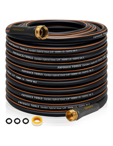 Manguera de Jardín FXFOUCS 30.48m Alta Resistencia 600 PSI