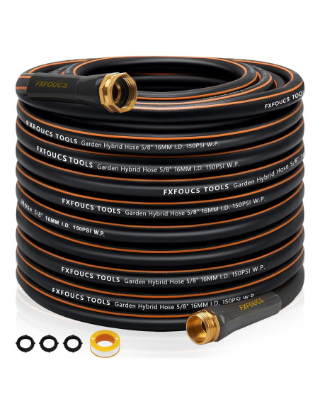 Manguera de Jardín FXFOUCS 30.48m Alta Resistencia 600 PSI