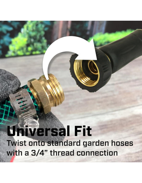 Boquilla de Manguera Ajustable Chapin 6-9472 de Latón 9.21 cm