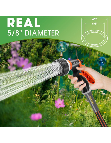 Manguera de Jardín FXFOUCS 30.48m Alta Resistencia 600 PSI