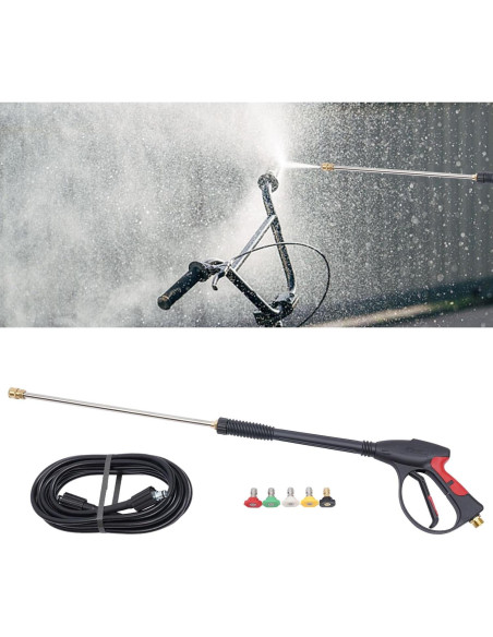 Pistola de Lavado a Presión Anezbozr 3000 PSI 16 L/min