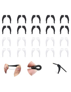 20 Pares Sujetadores Gafas SooGree Antideslizantes Silicona