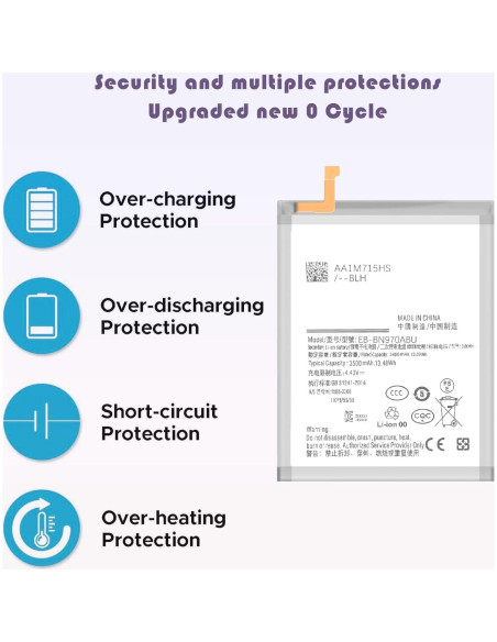 Batería Mejorada Samsung Galaxy Note 10 SM-N970 con Kit