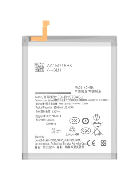 Batería Mejorada Samsung Galaxy Note 10 SM-N970 con Kit