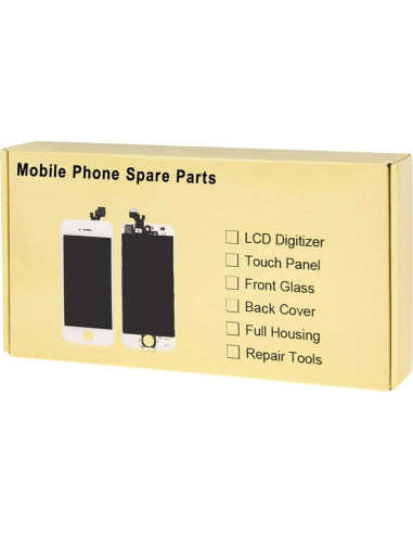 Carcasa de Batería HONGYAN con Lente y Sensor para LG G6 Oro